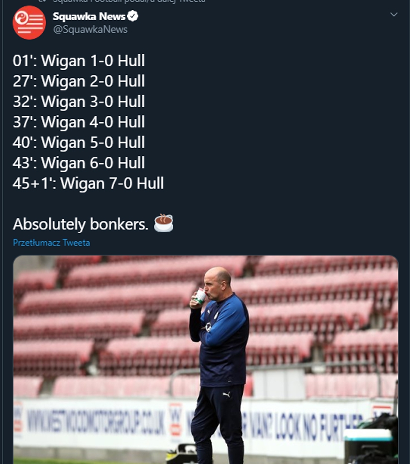 BRAMKI w 1. połowie meczu Wigan - Hull! :D